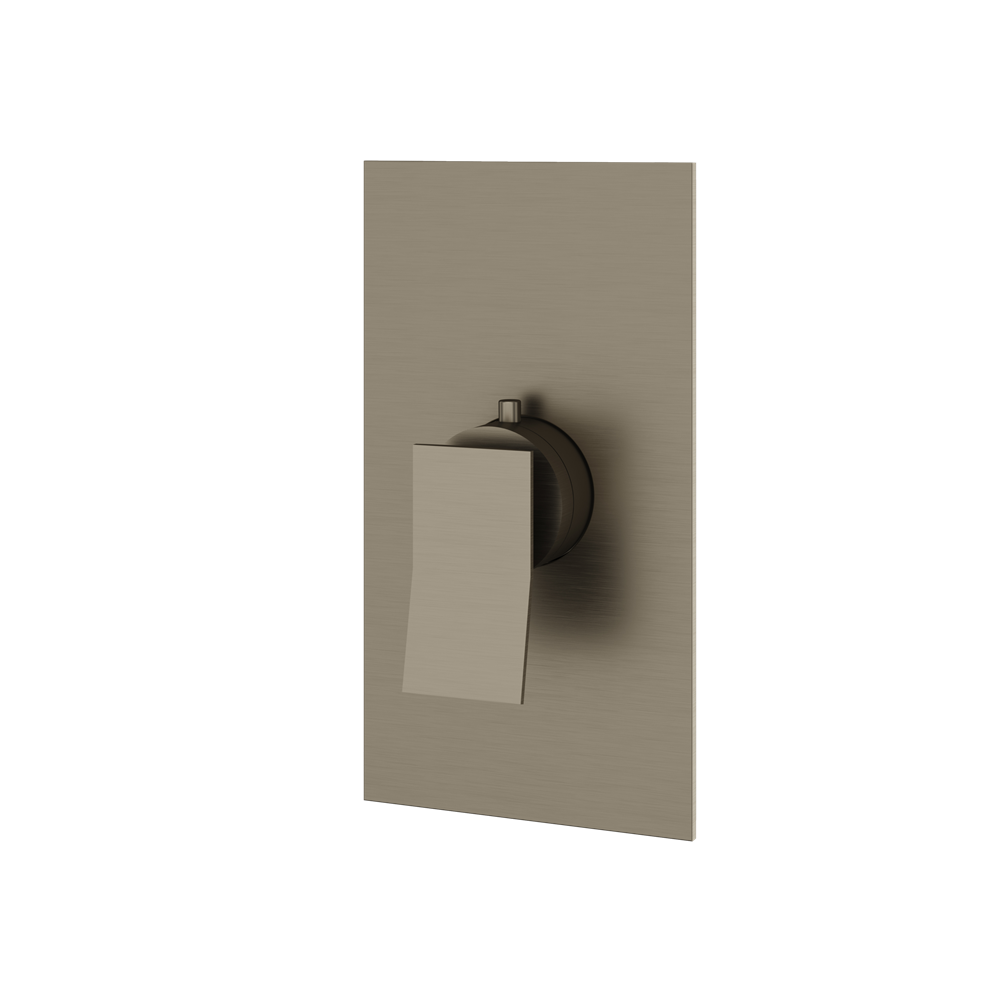 Aquabrass - Chicane Square Trim Set for Thermostatic Valve