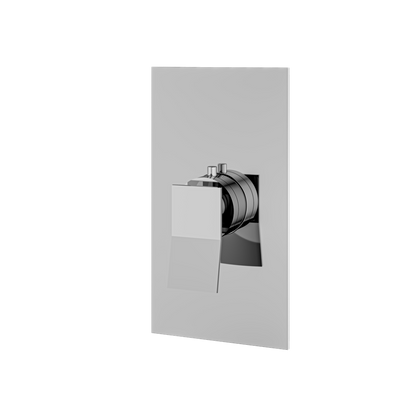 Aquabrass - Chicane Square Trim Set for Thermostatic Valve