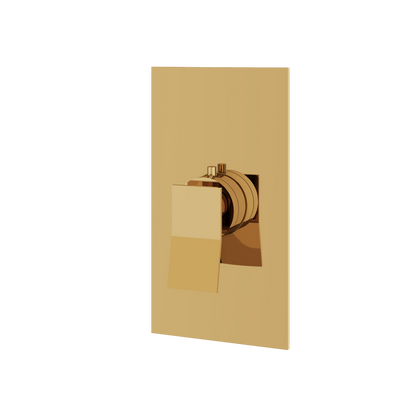 Aquabrass - Chicane Square Trim Set for Thermostatic Valve