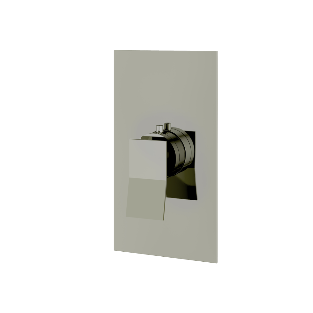 Aquabrass - Chicane Square Trim Set for Thermostatic Valve