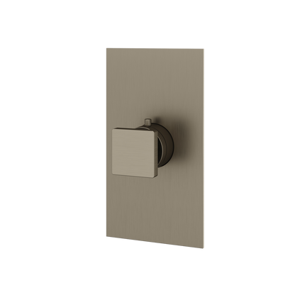 Aquabrass - Square Trim set for thermostatic valve