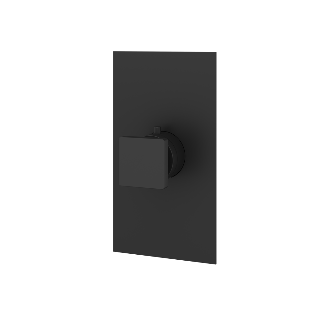 Aquabrass - Square Trim set for thermostatic valve