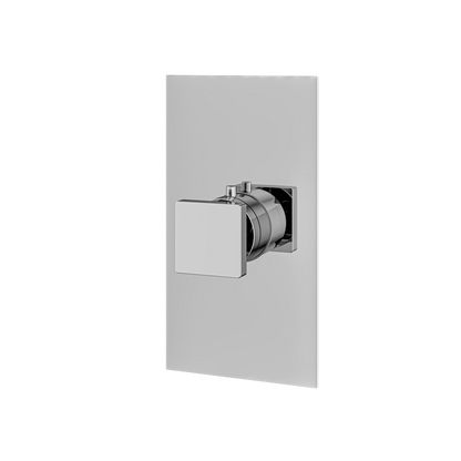 Aquabrass - Square Trim set for thermostatic valve
