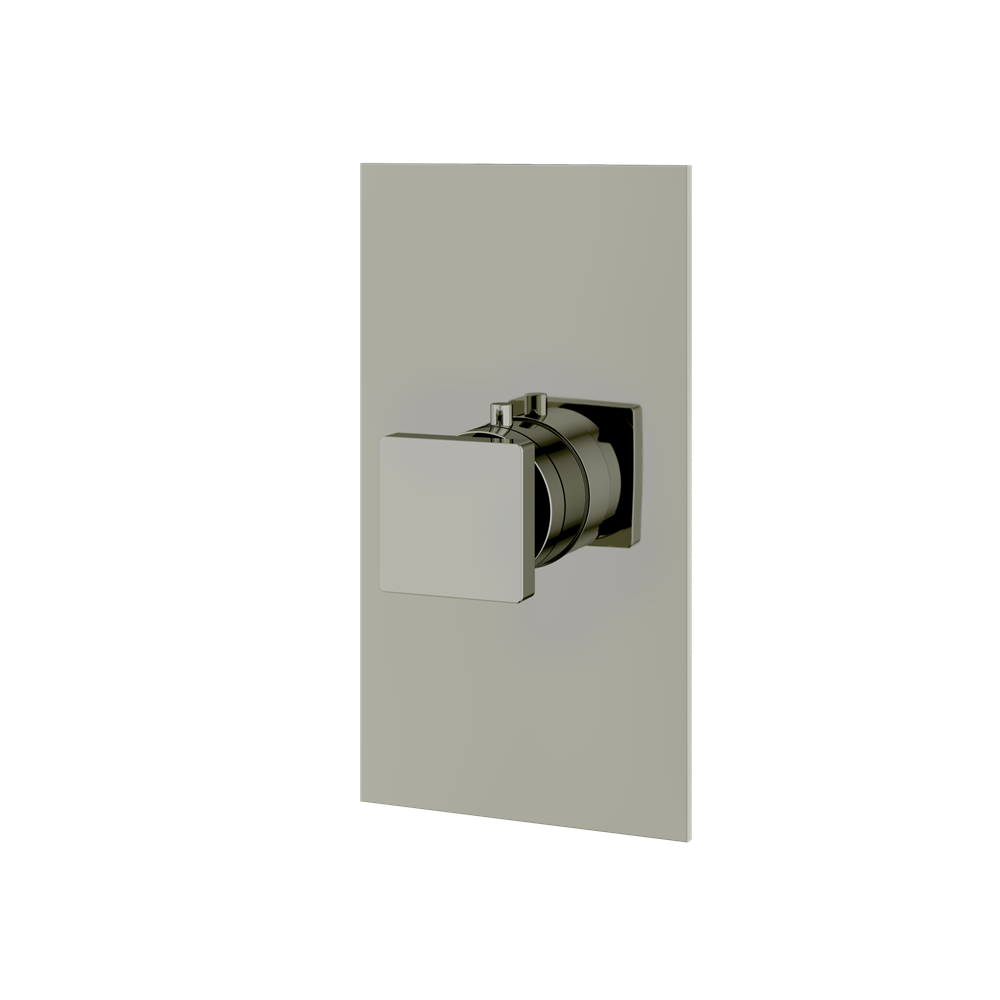 Aquabrass - Square Trim set for thermostatic valve
