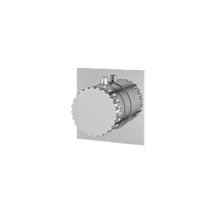 Aquabrass - Tosca Square/Round Trim Set for Diverter Valve - 2-Way non-shared CalGreen compliant