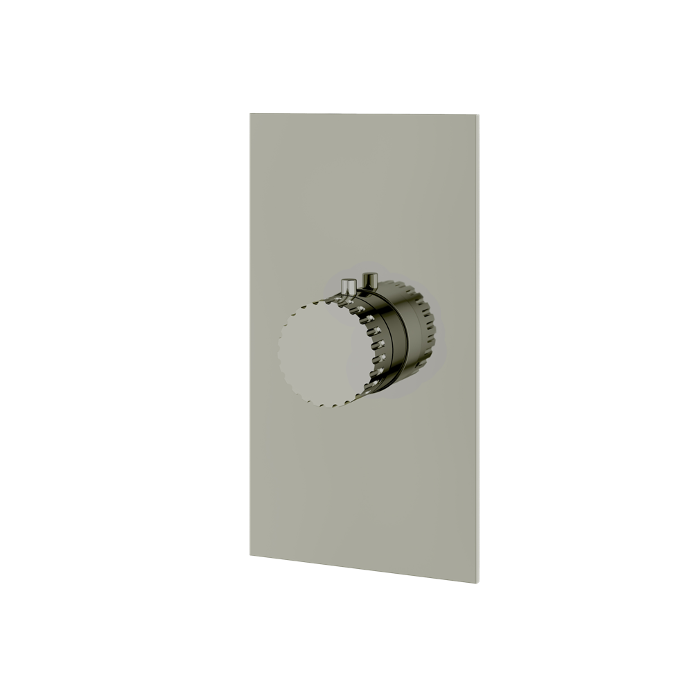 Aquabrass - Tosca Square/Round Trim Set for Thermostatic Valve