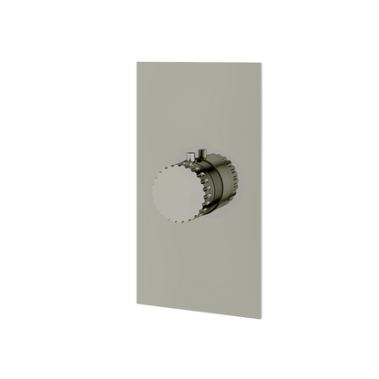 Aquabrass - Tosca Square/Round Trim Set for Thermostatic Valve