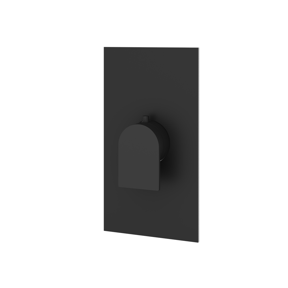 Aquabrass - Alpha Square/Round Trim Set for Thermostatic Valve