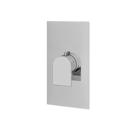 Aquabrass - Alpha Square/Round Trim Set for Thermostatic Valve