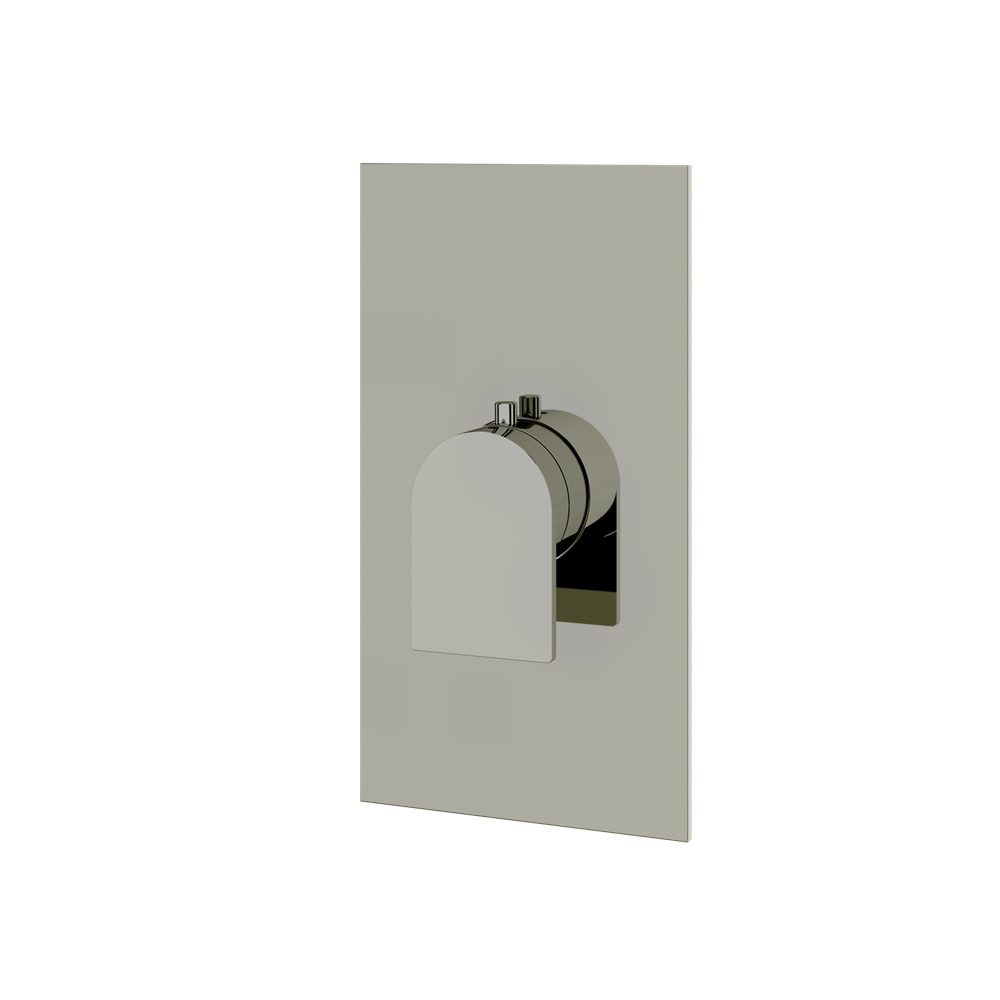 Aquabrass - Alpha Square/Round Trim Set for Thermostatic Valve