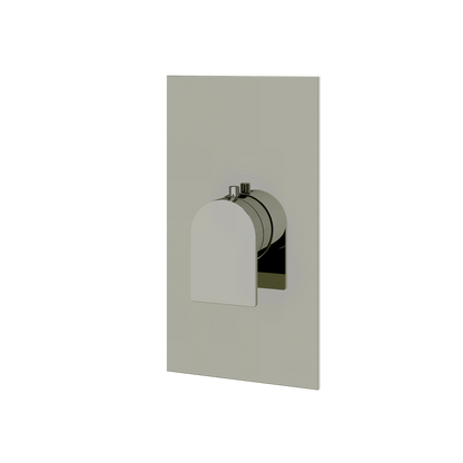 Aquabrass - Alpha Square/Round Trim Set for Thermostatic Valve