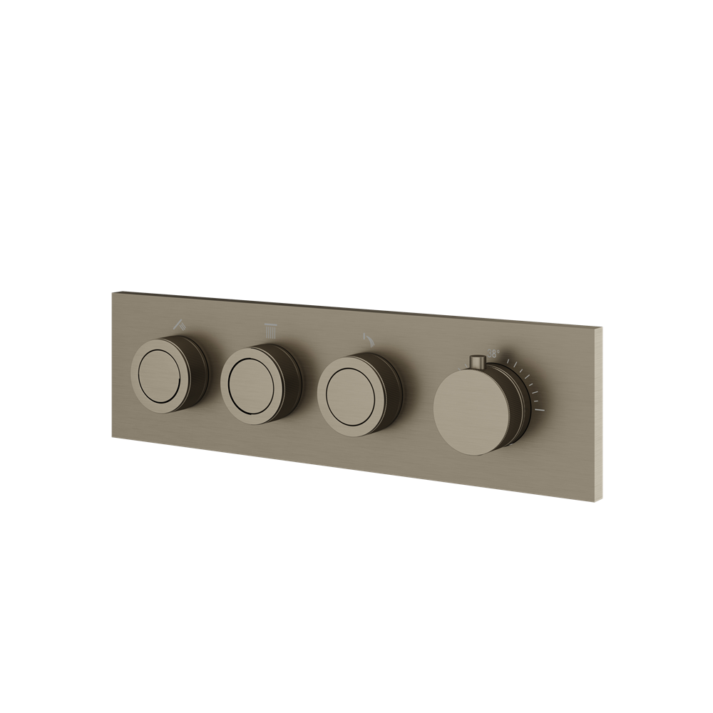 Aquabrass - Touch 3 Way Shower Trim