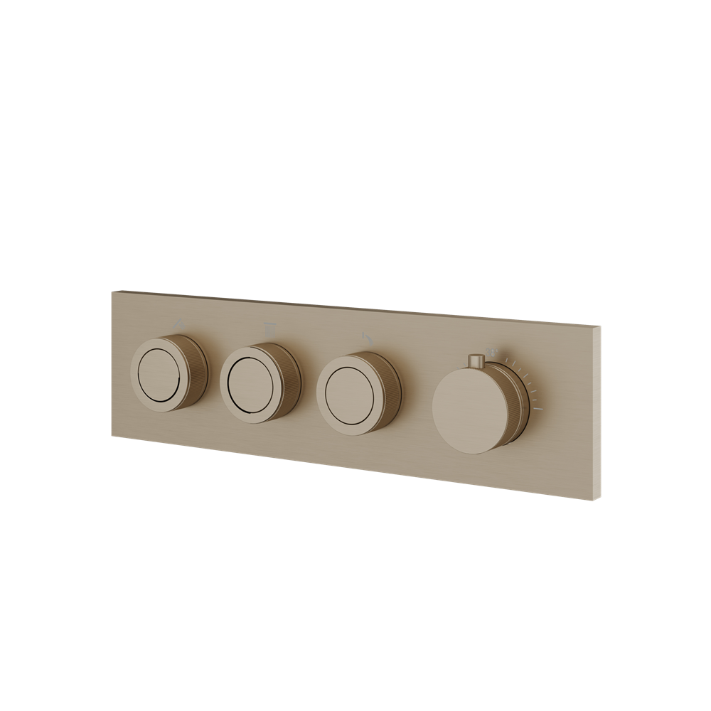 Aquabrass - Touch 3 Way Shower Trim