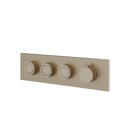 Aquabrass - Touch 3 Way Shower Trim