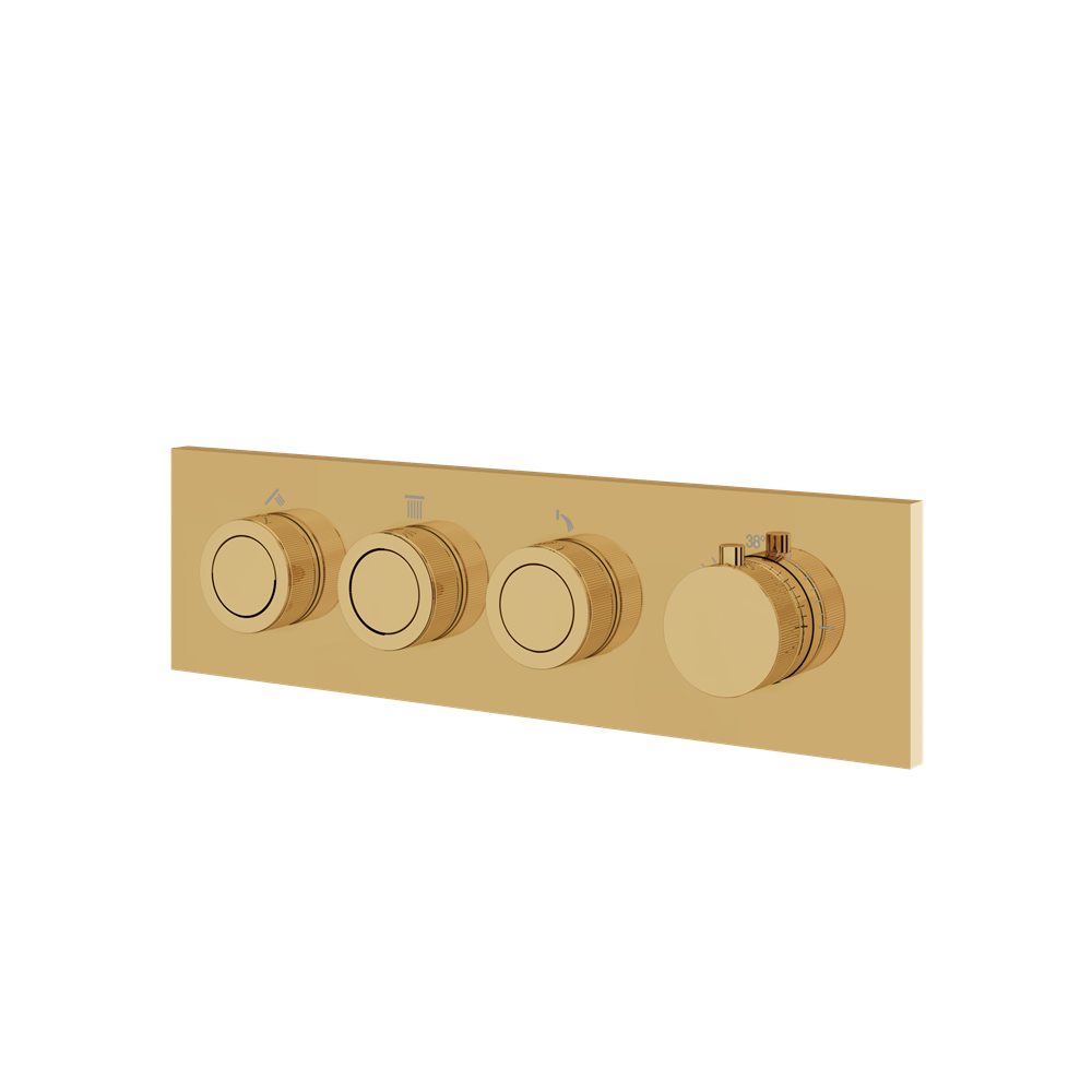 Aquabrass - Touch 3 Way Shower Trim