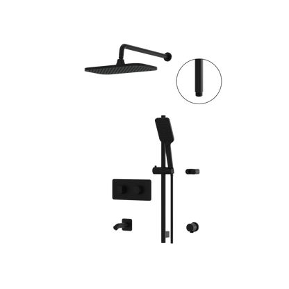 Aquabrass - Inabox Shower Faucet - 3 Way Shared