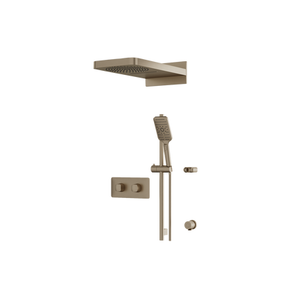 Aquabrass - Inabox Shower Faucet - 3 Way Shared