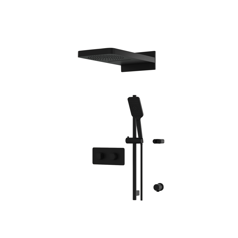 Aquabrass - Inabox Shower Faucet - 3 Way Shared