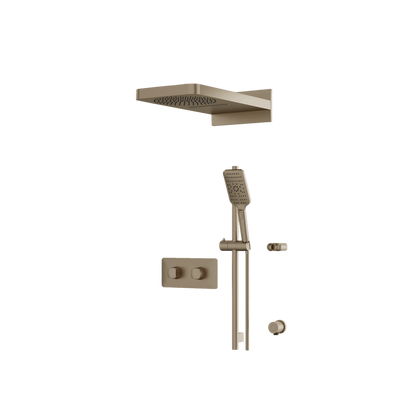 Aquabrass - Inabox Shower Faucet - 3 Way Non Shared - CalGreen