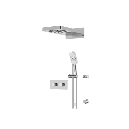 Aquabrass - Inabox Shower Faucet - 3 Way Non Shared - CalGreen