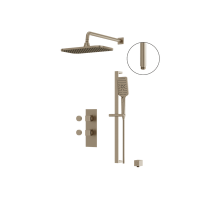 Aquabrass - Miamibox Shower Faucet - 2 Way Non Shared - CalGreen