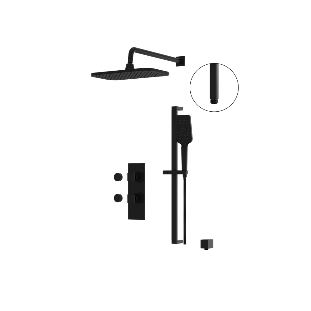 Aquabrass - Miamibox Shower Faucet - 2 Way Non Shared - CalGreen