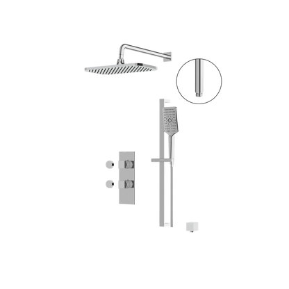 Aquabrass - Miamibox Shower Faucet - 2 Way Non Shared - CalGreen