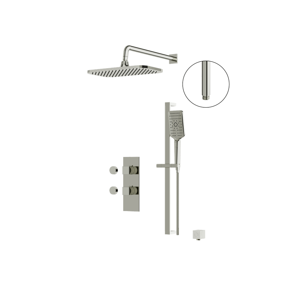 Aquabrass - Miamibox Shower Faucet - 2 Way Non Shared - CalGreen