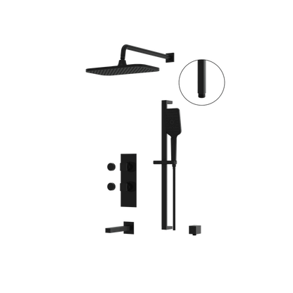 Aquabrass - Miamibox Tub/Shower Faucet-3 Way Non Shared - CalGreen
