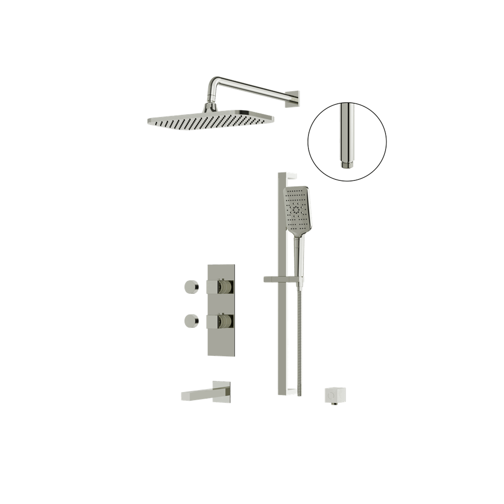 Aquabrass - Miamibox Tub/Shower Faucet-3 Way Non Shared - CalGreen