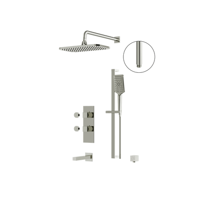 Aquabrass - Miamibox Tub/Shower Faucet-3 Way Non Shared - CalGreen