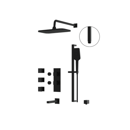 Aquabrass - Miamibox Shower Faucet-3 Way Non Shared - CalGreen