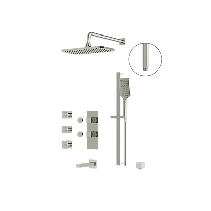 Aquabrass - Miamibox Shower Faucet-3 Way Non Shared - CalGreen