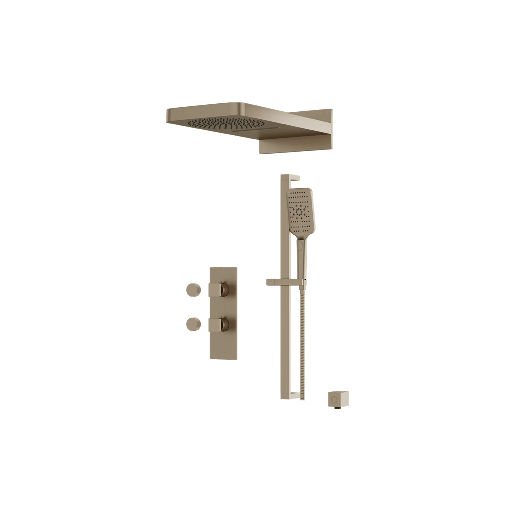 Aquabrass - Miamibox Shower Faucet-3 Way Non Shared - CalGreen