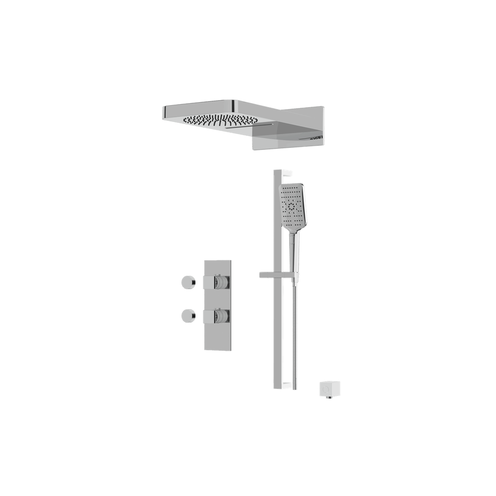 Aquabrass - Miamibox Shower Faucet-3 Way Non Shared - CalGreen