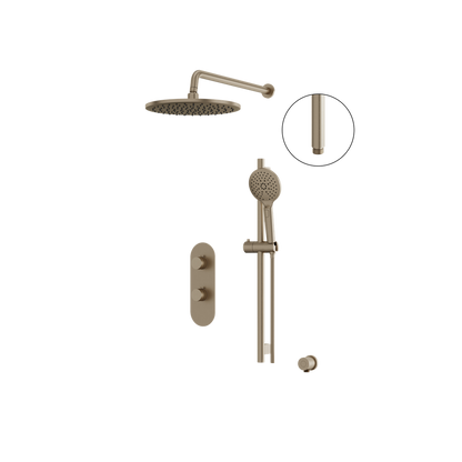 Aquabrass - Showerbox Shower Faucet Uniplex Box - 2 Way Shared