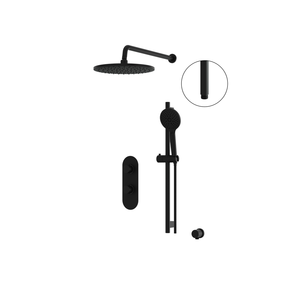 Aquabrass - Showerbox Shower Faucet Uniplex Box - 2 Way Shared