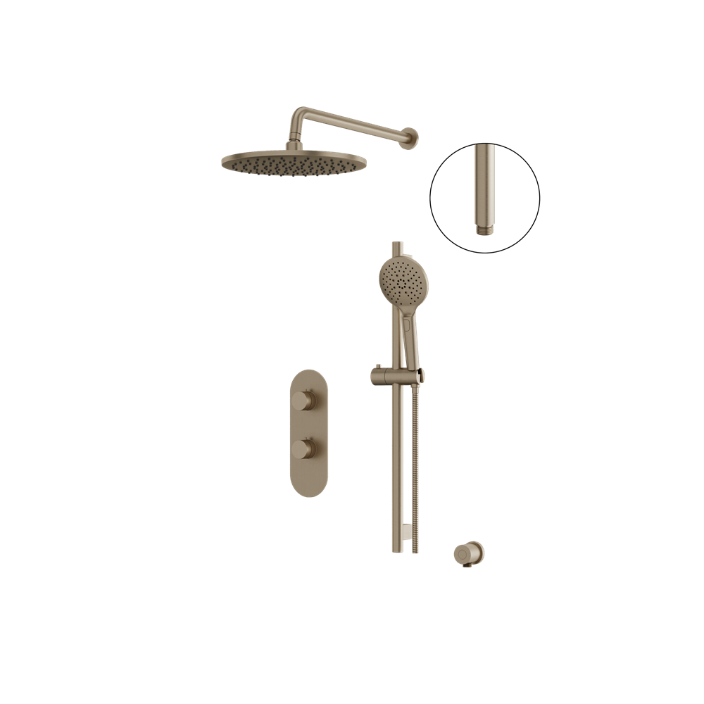Aquabrass - Showerbox Shower Faucet Uniplex Box - 2 Way Non Shared - CalGreen