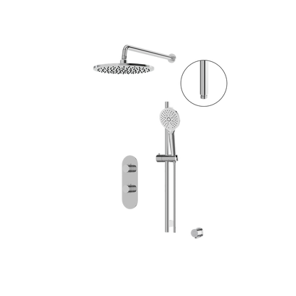 Aquabrass - Showerbox Shower Faucet Uniplex Box - 2 Way Shared