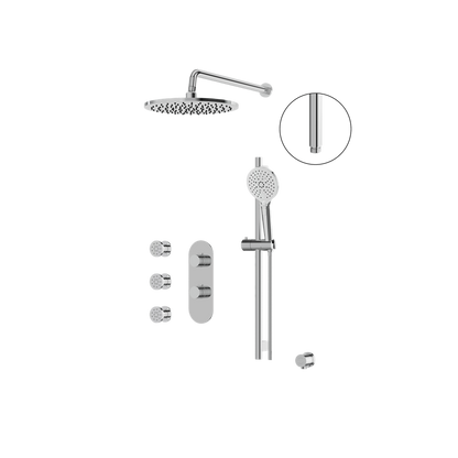 Aquabrass - Showerbox Shower Faucet 3 Way Non Shared - CalGreen