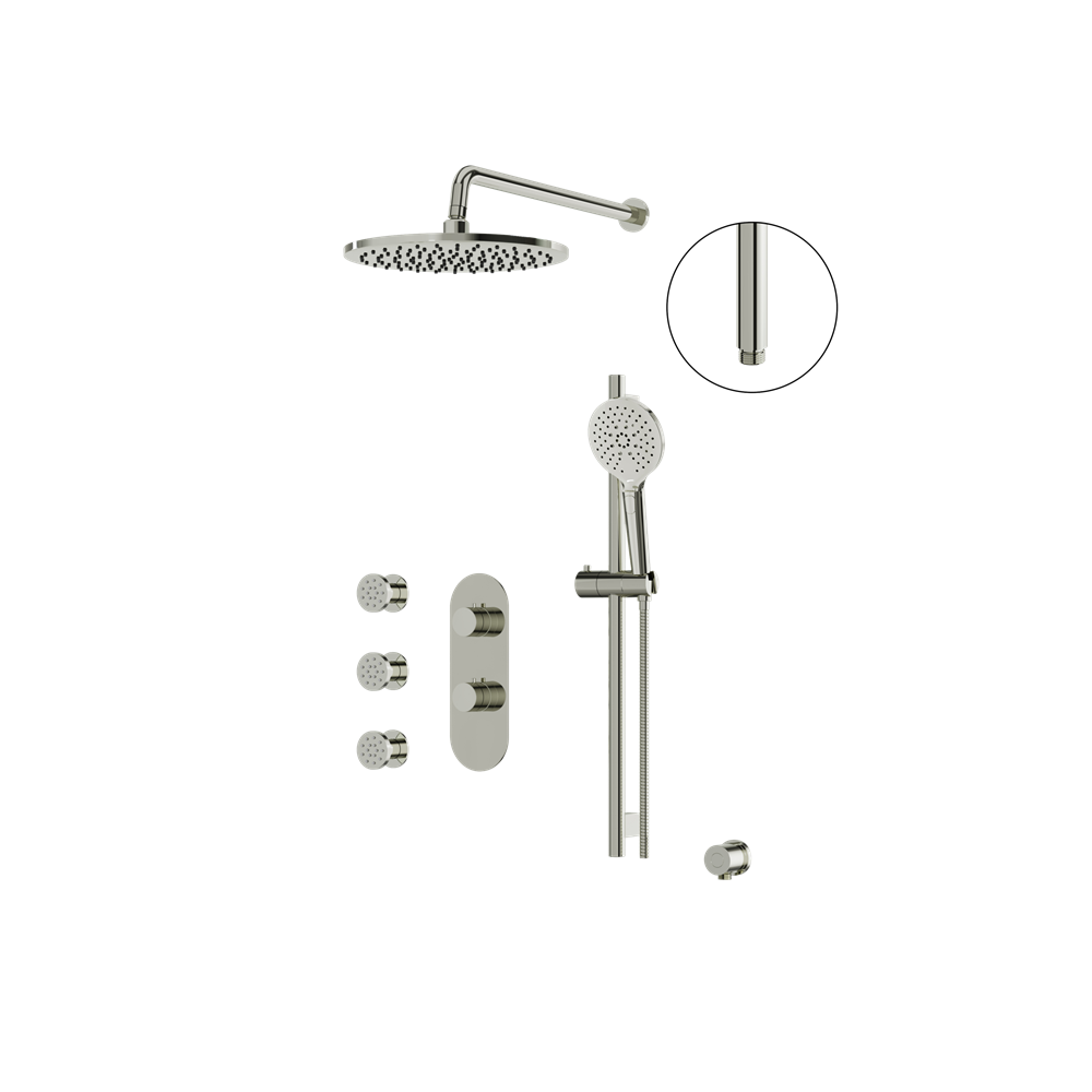Aquabrass - Showerbox Shower Faucet- 3 Way Shared