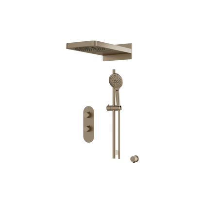 Aquabrass - Showerbox Shower Faucet 3 Way Non Shared - CalGreen