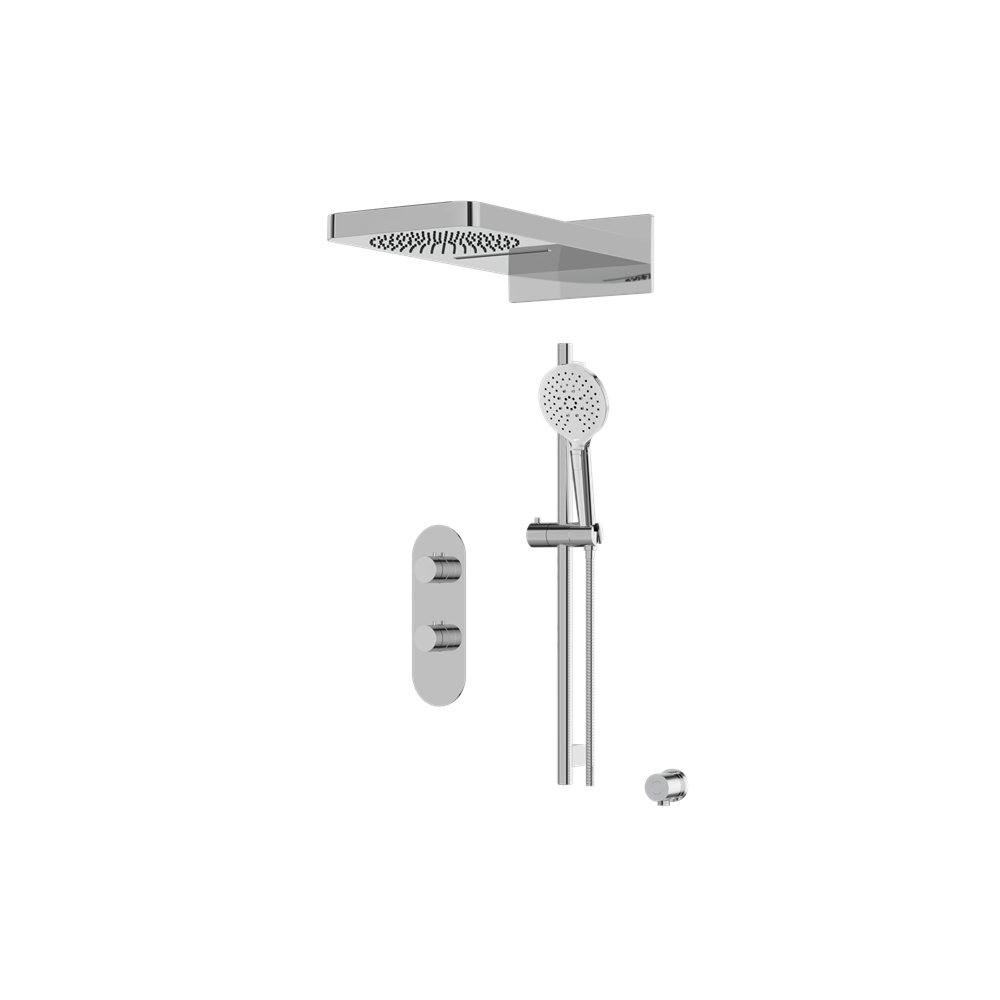Aquabrass - Showerbox Shower Faucet- 3 Way Shared