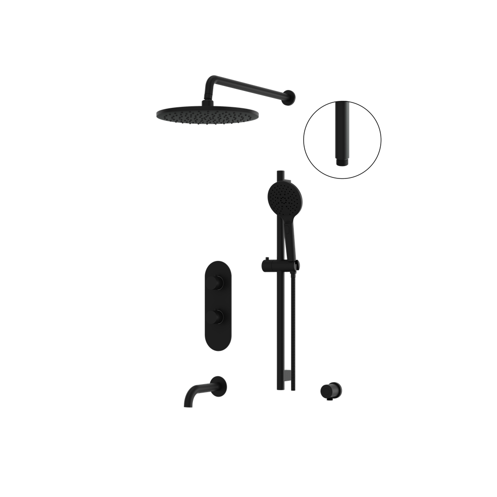 Aquabrass - Showerbox Shower Faucet- 3 Way Shared