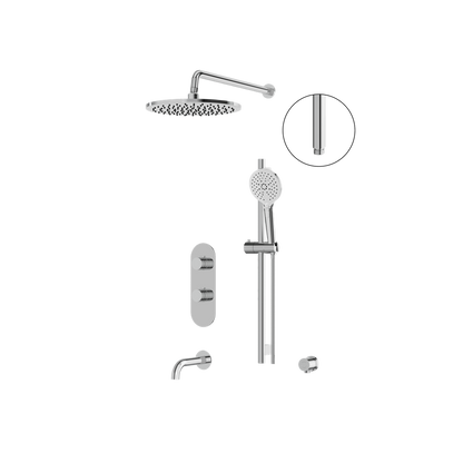 Aquabrass - Showerbox Shower Faucet 3 Way Non Shared - CalGreen