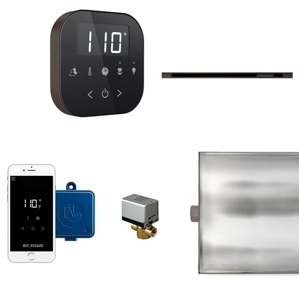 Mr. Steam - Airbutler Linear Steam Shower Control Package With Airtempo Control And Linear Steamhead