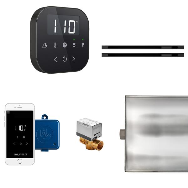 Mr. Steam - Airbutler Max Linear Steam Shower Control Package With Airtempo Control And Linear Steamhead