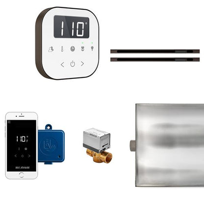 Mr. Steam - Airbutler Max Linear Steam Shower Control Package With Airtempo Control And Linear Steamhead