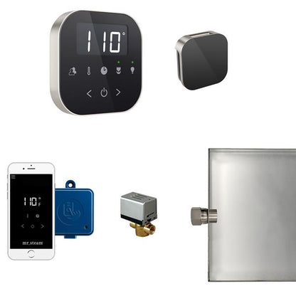 Mr. Steam - Airbutler Steam Shower Control Package With Airtempo Control And Aroma Glass Steamhead