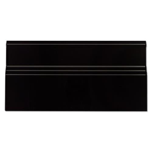 Adex - Neri Base Board (Glazed Top Edge) 6 X 12